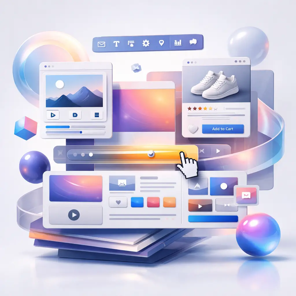 Drag and Drop Page Builder